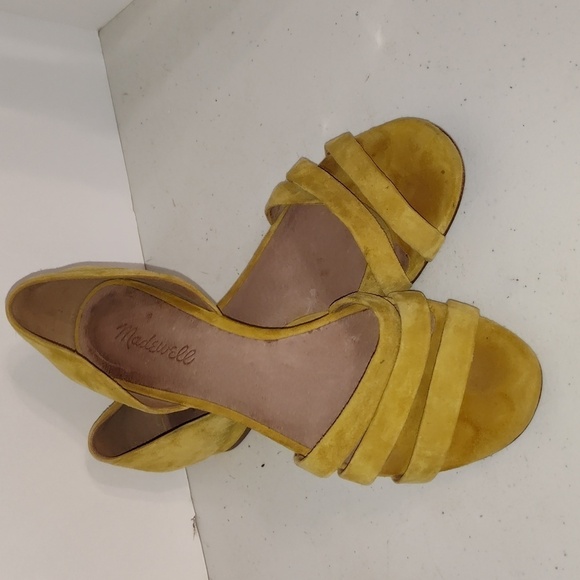 Madewell mustard yellow  shoes, size 8 - Picture 1 of 8